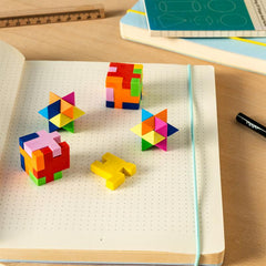Rex London 3d Puzzle Erasers (Set of 4) - Wild Bear