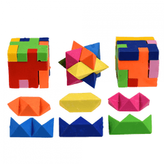 Rex London 3d Puzzle Erasers (Set of 4) - Wild Bear