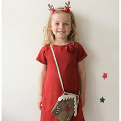 Rockahula Jolly Pom Pom Reindeer Ears Headband