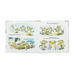 Jellycat Book - A Fantastic Day For Finnegan Frog