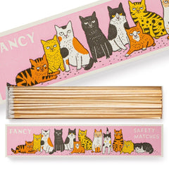 Archivist Safety Matches - Fancy Cat