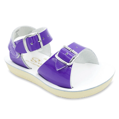 Salt Water Surfer Sandals Shiny Purple