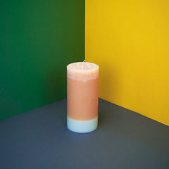 The Recycled Candle Company - Blonde Amber & Honey Pillar Candle