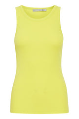 Fransa Hizamond Top - Yellow Plum