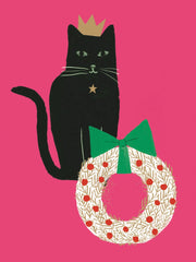 Roger La Borde 8 Foiled Petite Cards - Cozy Cats