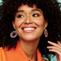 Toolally Flower Earrings - Various Colours