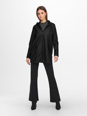 Elisa Waterproof Raincoat - Black