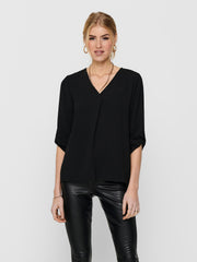 JDY Divya Top - Black