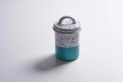 Kapka Mind-Pop Small Green Enamel Jar