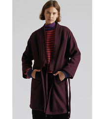 Komodo Kaia Coat - Deep Wine