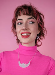 Tatty Devine - La Luna Moon Small Necklace