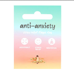 Anti-anxiety Gold Fidget Ring