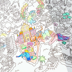 OMY - Giant Colouring Poster Atlas