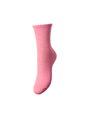 Pieces Sebby Glitter Sock - Pink Lemonade / Lurex