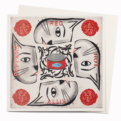 Ustudio ‘Red Hot Kitty Peppers’ Card