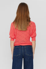 Numph Nusudaya Pullover Calypso Coral