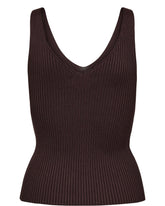 Numph - Nucerys Cropped Top in Black Coffee