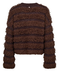 Numph Sheeba Pullover - Black Coffee