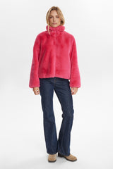 Numph Winda Jacket - Fandango Pink