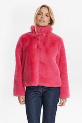 Numph Winda Jacket - Fandango Pink
