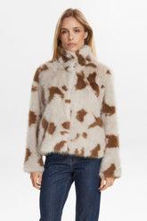 Numph Arizona Jacket - Black Coffee