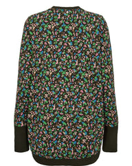 Numph Nunicola Flower Sweatshirt- Rosin