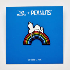 Magpie Gifts - Peanuts Good Vibes Enamel Pin - Rainbow