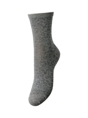 Pieces Sebby Long Glitter Socks - December Sky/Magnet