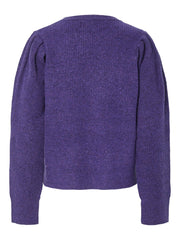 Pieces Olivia Knit Jumper - Ultra Violet