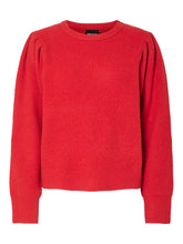 Pieces Olivia Knit Jumper - High Risk Red