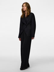 Pieces Tiffany Wide Pants - Black