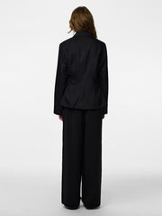 Pieces Tiffany Wide Pants - Black