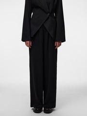 Pieces Tiffany Wide Pants - Black