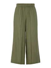 Pieces Pia Wide Leg Culotte - Deep Lichen Green