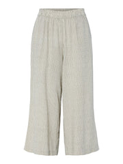 Pieces Pia Wide Culottes- Birch/Black