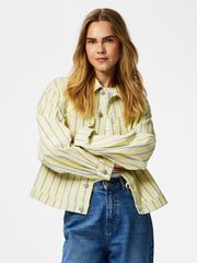 Pieces Billo Jacket - French Vanilla/Cloud Dancer