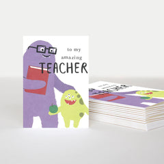 Caroline Gardner - Thank You Teacher Card