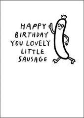 Pigment Lovely Little Sausage Birthday Card