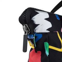 Roka Bantry B Small Sustainable Miss Pom Pom Scribble Print Backpack