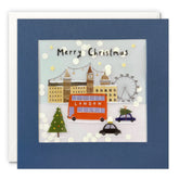 James Ellis London Bus Merry Christmas Cards