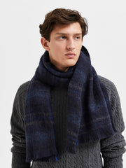Selected Homme Hogar Scarf - Moonlit Ocean