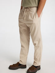 Selected Homme Leroy Pleat Pants - Pure Cashmere