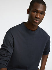 Selected Homme Oscar Loose Fit Long-Sleeved T-Shirt