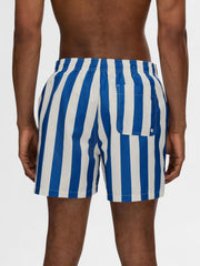 Selected Homme Dane Swimshorts - Nautical Blue / Egret