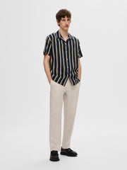 Selected Homme - Air Short Sleeved Shirt - Sky Captain