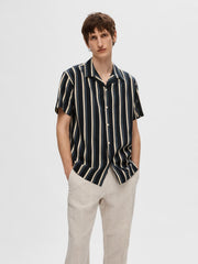 Selected Homme - Air Short Sleeved Shirt - Sky Captain