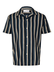 Selected Homme - Air Short Sleeved Shirt - Sky Captain