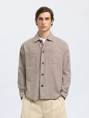 Selected Homme Oatmeal Overshirt