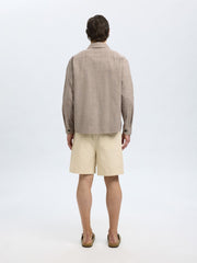 Selected Homme Oatmeal Overshirt