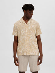 Selected Homme Reg-Air Shirt - Oatmeal
